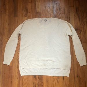 Thin knit wool sweater